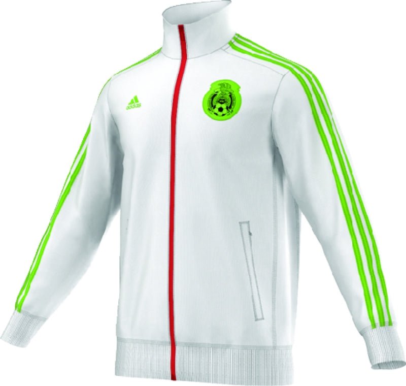 adidas Mexico Trk Top White - Best Buy Soccer